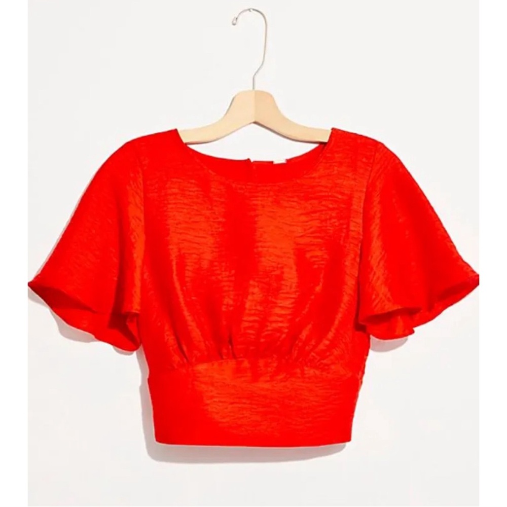 Free people crop Stella top nwt Sz small